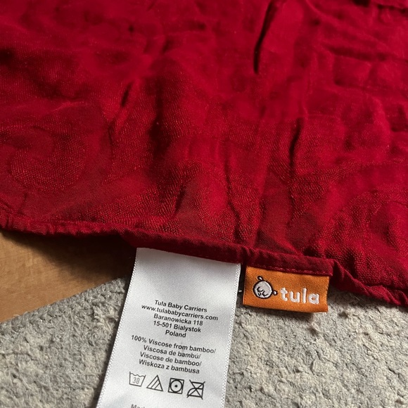 Tula baby blanket-red - Picture 2 of 3